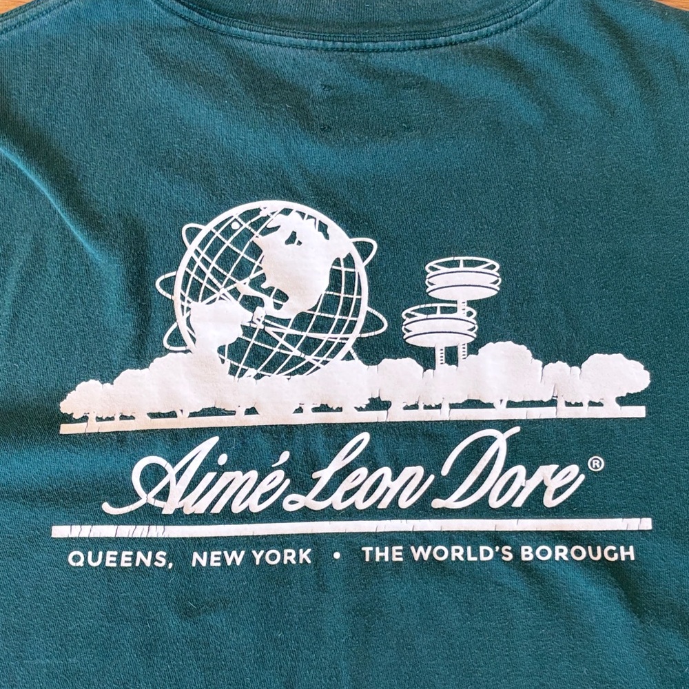 Aime Leon Dore Teal Graphic Short Sleeve Tee - Picture 6 of 6